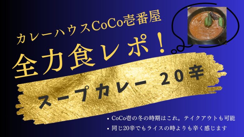 CoCo壱 20辛 スープカレー