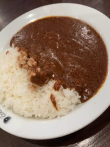 カレーハウスCoCo壱番屋 20辛 ポークカレー 納豆カレー カレーライス