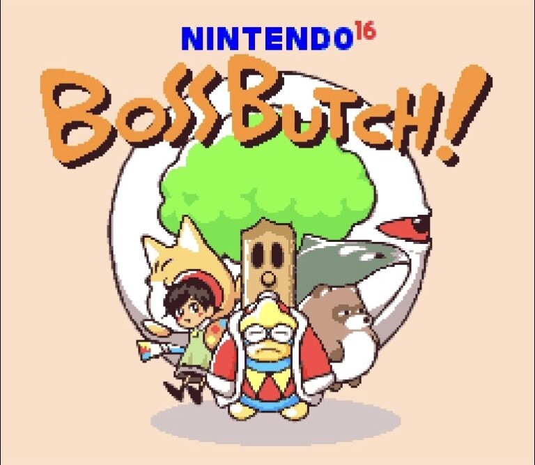 星のカービィ3 スーパーファミコン BOSS BUTCH!