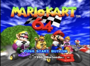 マリオカート64 NINTENDO64 タイトル