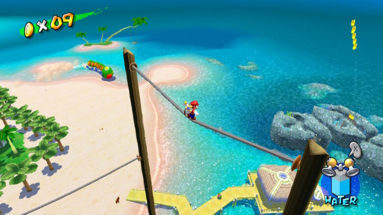 ニンテンドーゲームキューブ スーパーマリオサンシャイン マンマビーチ