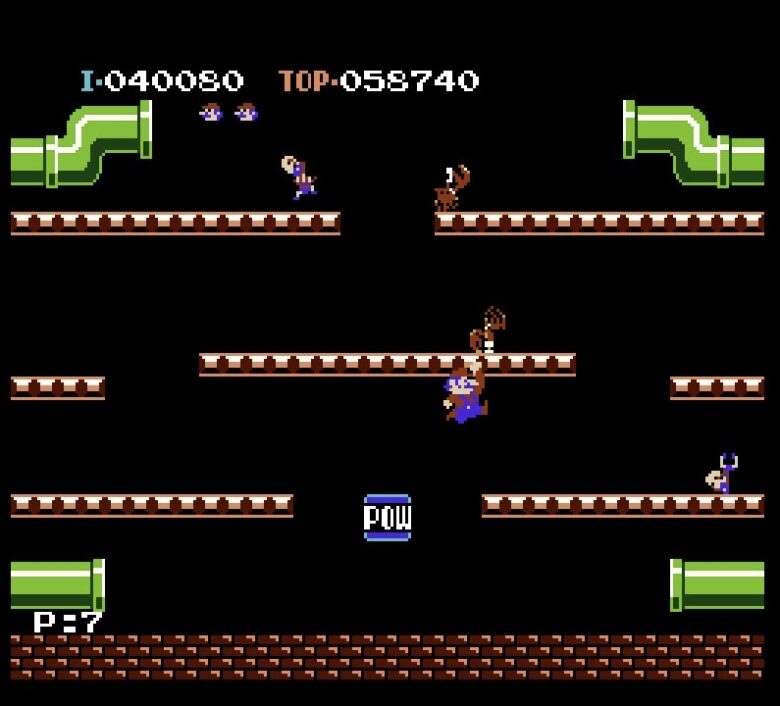 ファミリーコンピュータ マリオブラザーズ