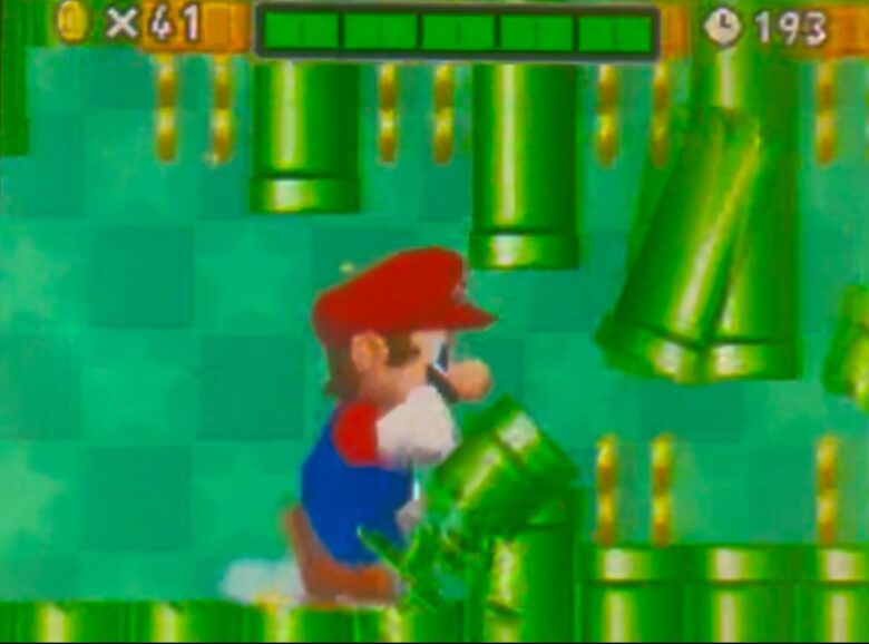 New スーパーマリオブラザーズ ニンテンドーDS 巨大マリオ ボーナスエリア