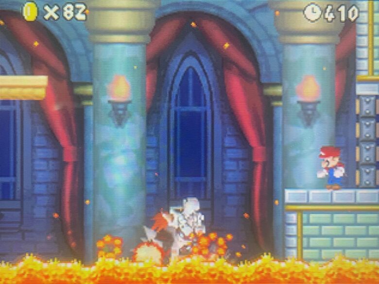 New スーパーマリオブラザーズ ニンテンドーDS ほねクッパ